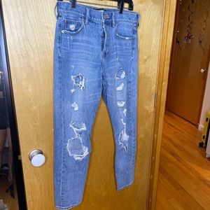 Express high rise vintage skinny jeans